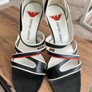 Vintage Emporio Armani Heels
In great condition

$80+ shipping OBO
Size: 38 1/2